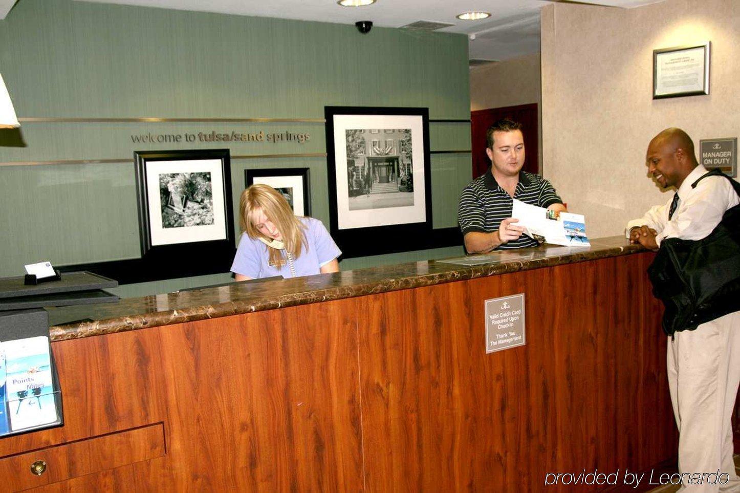 Hampton Inn Tulsa Sand Springs Interiør bilde
